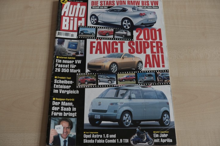 Deckblatt Auto Bild (02/2001)